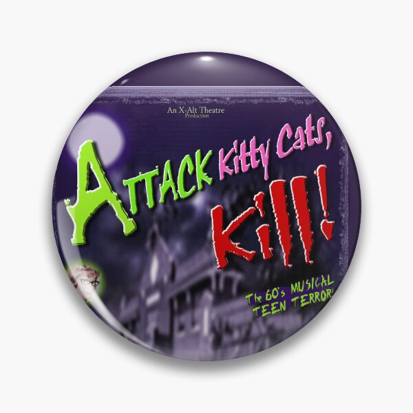 Item preview, Attack Kitty Cats Kill! Poster by SOTERO  designed and sold by SOTERO ART.