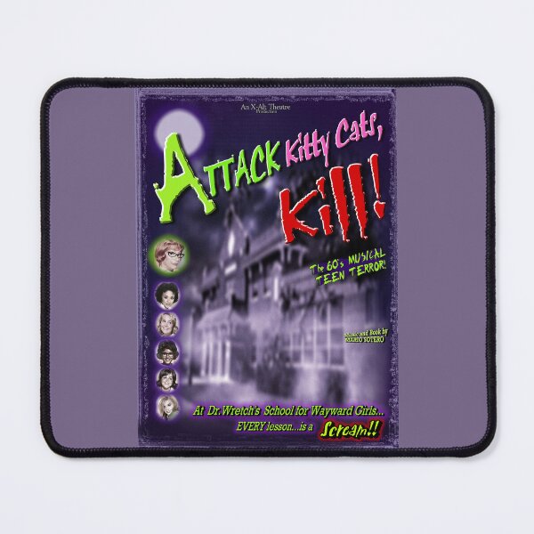 Item preview, Attack Kitty Cats Kill! Poster by SOTERO  designed and sold by SOTERO ART.