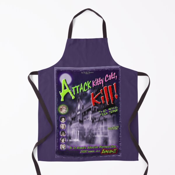 Item preview, Attack Kitty Cats Kill! Poster by SOTERO designed and sold by SOTERO ART.