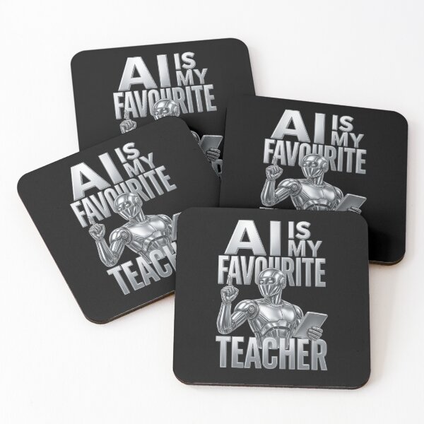 Item preview, AI Is My Favourite Teacher - Funny AI Takeover Future School Robot Teacher  designed and sold by TEEJAMBOREE.