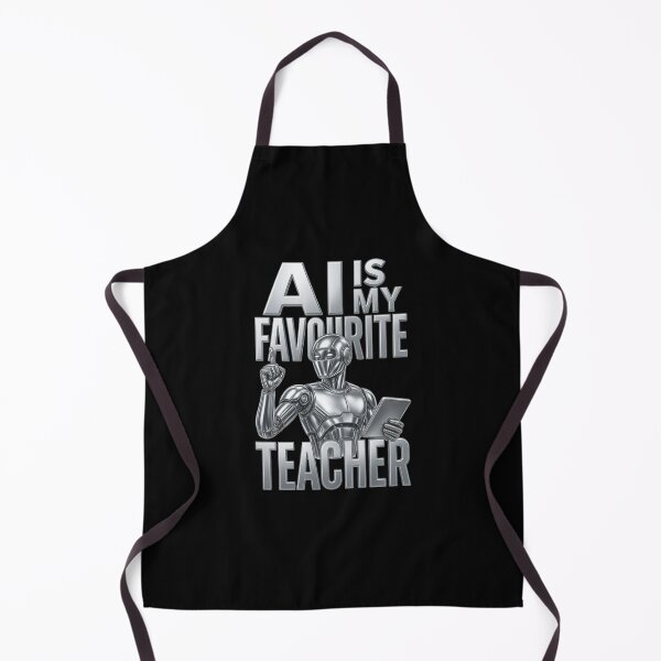 Item preview, AI Is My Favourite Teacher - Funny AI Takeover Future School Robot Teacher designed and sold by TEEJAMBOREE.