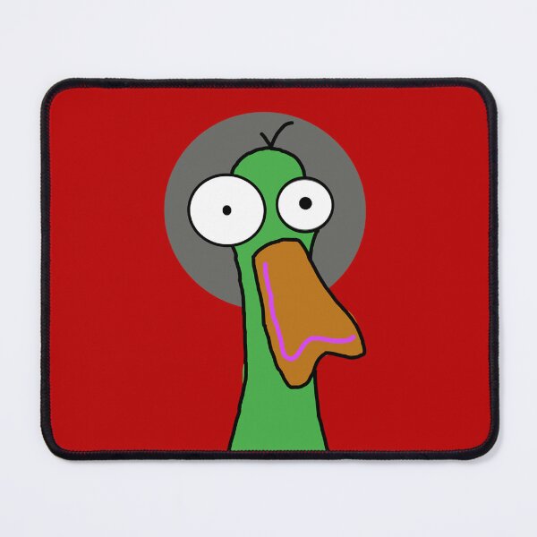 Item preview, Confused Green Duck with Halo Art Print designed and sold by GraceWalkerStu.