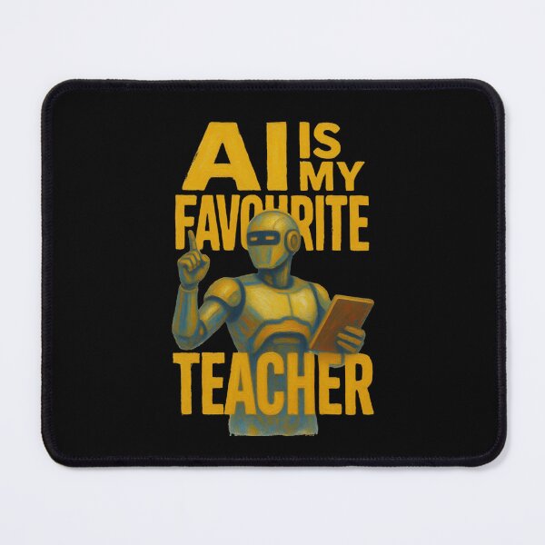 Item preview, AI Is My Favourite Teacher - Funny AI Takeover Future School Robot Teacher designed and sold by TEEJAMBOREE.
