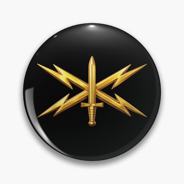 Item preview, Army Cyber Corps Branch Insignia - 3D - Enhanced designed and sold by Military Insignia Products.