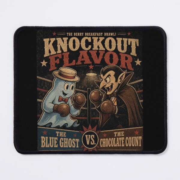 Item preview, Knockout Flavor Cereal Boxing T-Shirt designed and sold by CerealBoxInk.