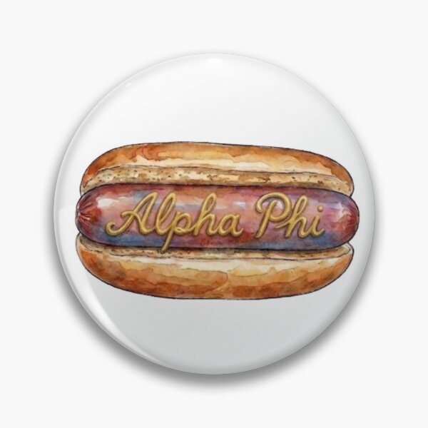 Item preview, Alpha Phi Hotdog designed and sold by ecg410.