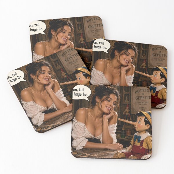 Item preview, Go on, tell me a huge lie designed and sold by SnafflesShop.