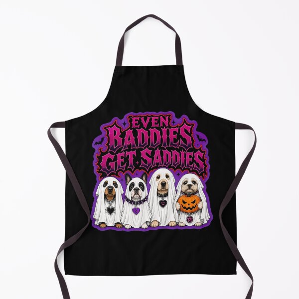 Item preview, Even Baddies Get Saddies - Halloween Dogs designed and sold by Simon-Art-Land.