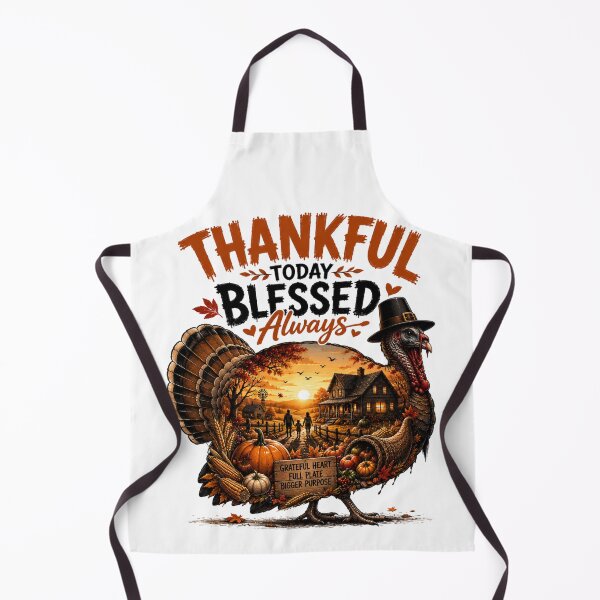 Item preview, Thankful Blessed & Always Grateful Thanksgiving Turkey Shirt Fall Harvest Design designed and sold by Limitless expressions - wear your mindset .
