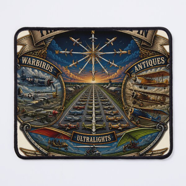 Item preview, Vintage Oshkosh Fly-In - Warbirds, Antiques, & Ultralights designed and sold by Swizzy2vore.