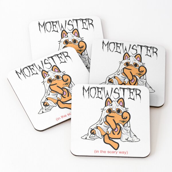 Artikelvorschau, Halloween Moewster (schwarz) entworfen und verkauft von MOEWSTER vIBES.