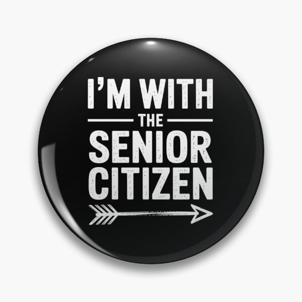 Item preview, I’m with The Senior Citizen Funny Halloween Couple Costume designed and sold by ZACK ART.