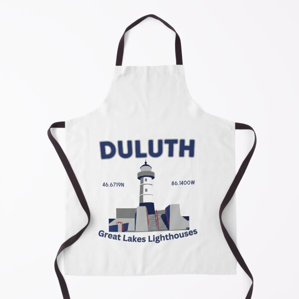 Item preview, Duluth Lighthouse Colour Block Design Nautical art designed and sold by greatlakesimage.