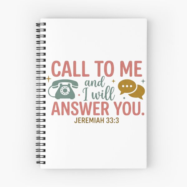 Item preview, Call To Me And I Will Answer You - Jeremiah 33:3 Retro Phone Faith Graphic designed and sold by Faithloveshop.