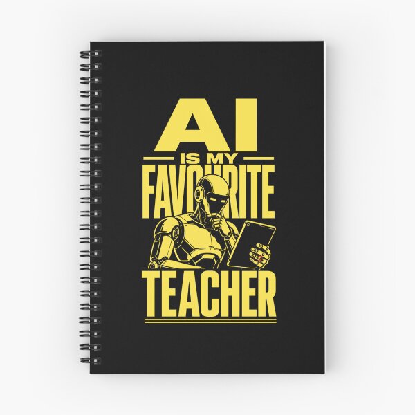 Item preview, AI Is My Favourite Teacher - Funny AI Takeover Future School Robot Teacher  designed and sold by TEEJAMBOREE.