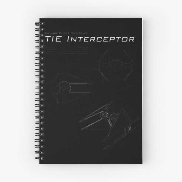 Item preview, Tie Interceptor Technical Schematic Art designed and sold by Idkmaroig.