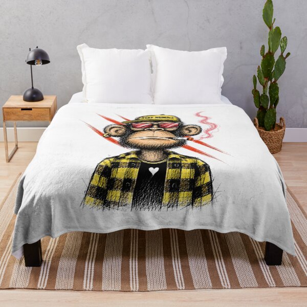 Item preview, Streetwear Monkey Sticker – Cool Urban Ape Sketch designed and sold by DKraftz.
