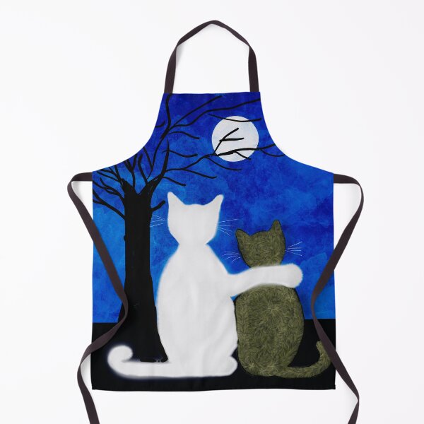 Item preview, Cats Under the Moonlit Sky designed and sold by Elaine M Hayward .