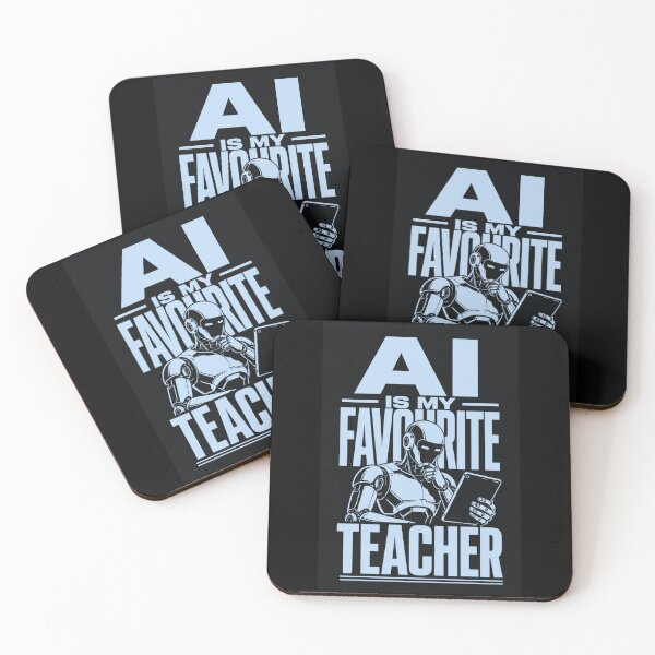 Item preview, AI Is My Favourite Teacher - Funny AI Takeover Future School Robot Teacher  designed and sold by TEEJAMBOREE.