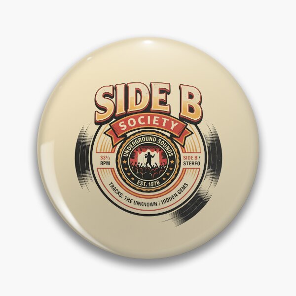 Item preview, Side B Society Vintage Vinyl Record designed and sold by Zazz Lee.