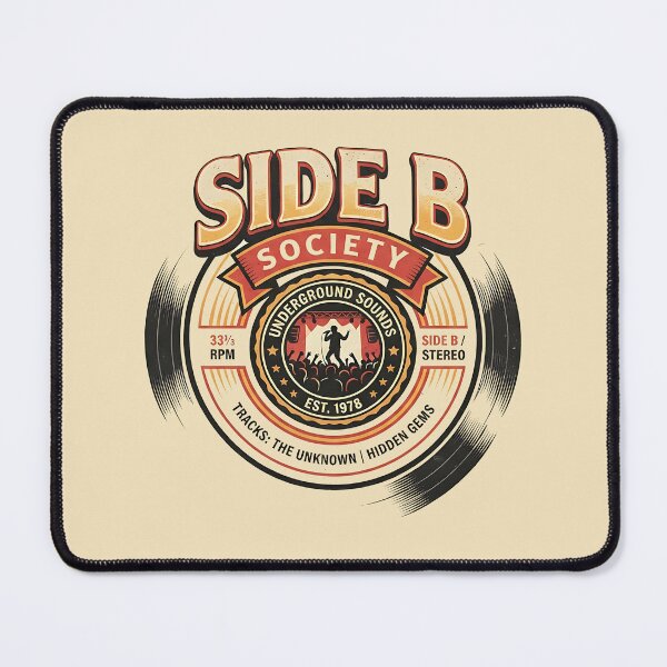 Item preview, Side B Society Vintage Vinyl Record designed and sold by Zazz Lee.