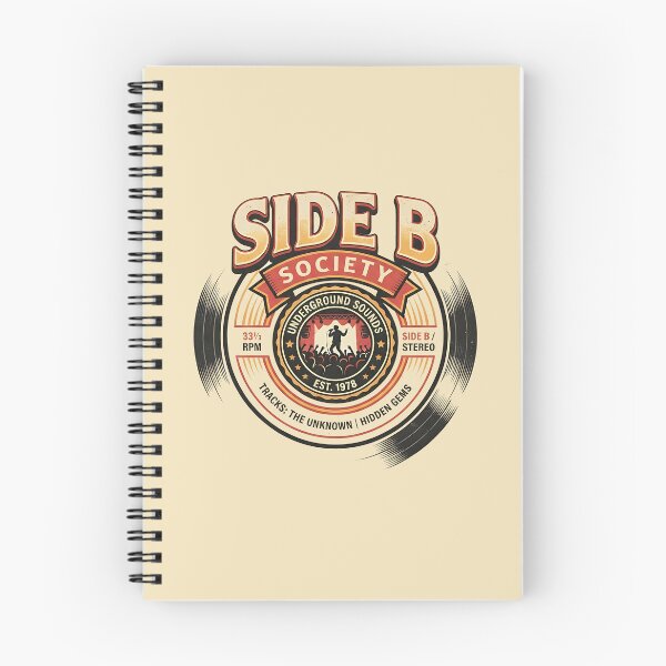 Item preview, Side B Society Vintage Vinyl Record designed and sold by Zazz Lee.
