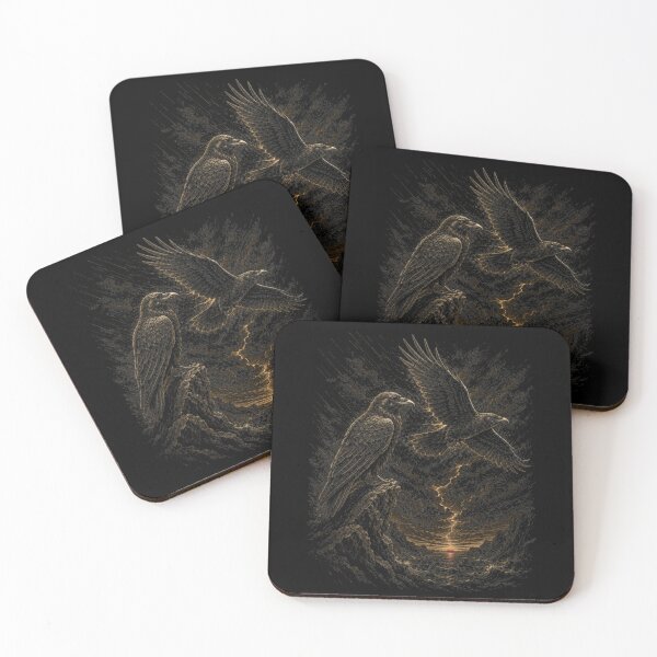Item preview, Stormborne News — Norse Ravens Crossing the Tempest designed and sold by OblivionRise.