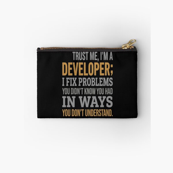 Item preview, Trust Me I'm A Developer Funny Coding Quote designed and sold by LUKOWEAR.