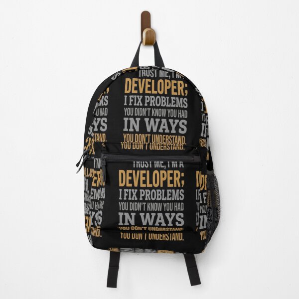 Item preview, Trust Me I'm A Developer Funny Coding Quote designed and sold by LUKOWEAR.