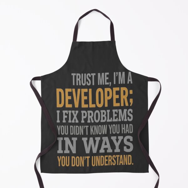 Item preview, Trust Me I'm A Developer Funny Coding Quote designed and sold by LUKOWEAR.