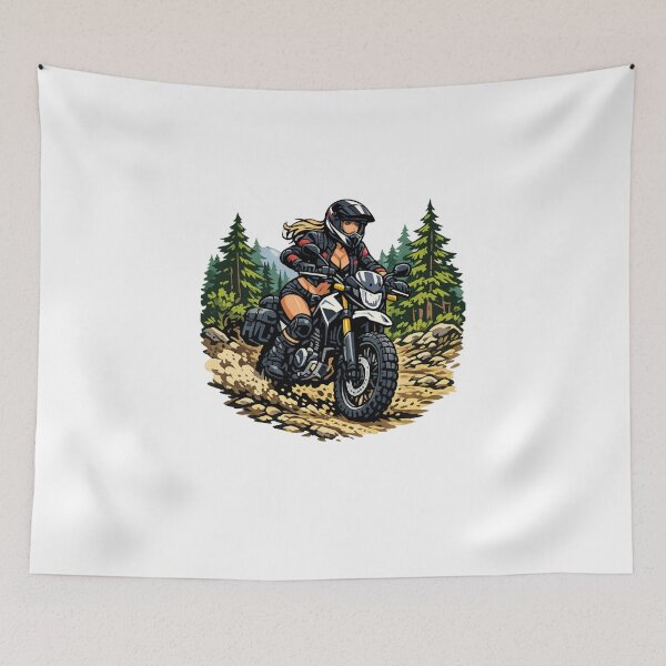 Item preview, Adventure Rider on Rocky Trail designed and sold by TorqueTheoryLab.