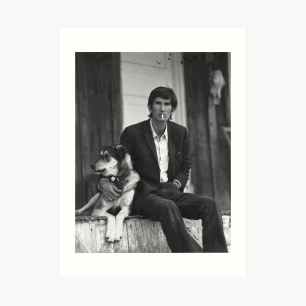 Town Van Zandt Art Print