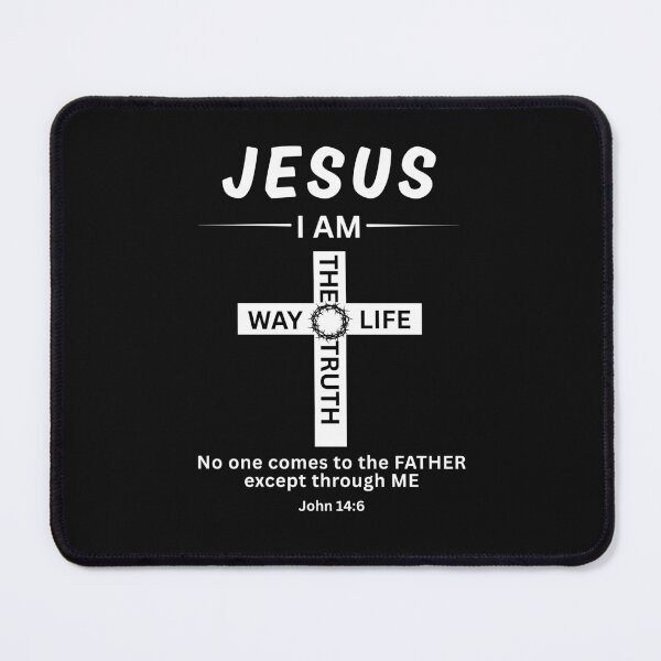 Item preview, John 14:6 – I Am the Way, the Truth and the Life | Christian Bible Verse Design designed and sold by Conduit Tees.