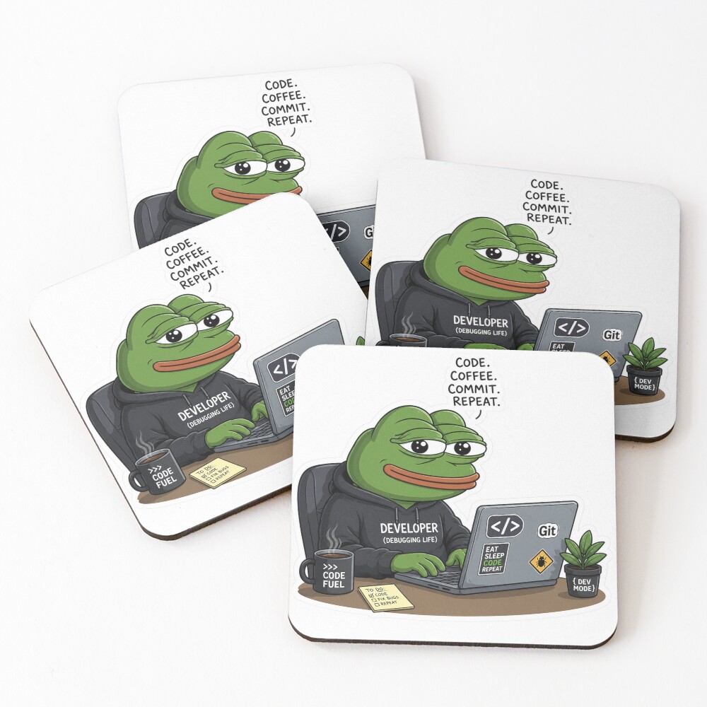 Item preview, Coasters (Set of 4) designed and sold by DKraftz.