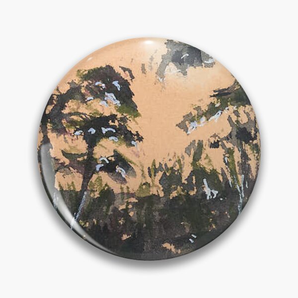 Item preview, Warm Forest Sunset Watercolor Landscape designed and sold by ArdanaMilsman.