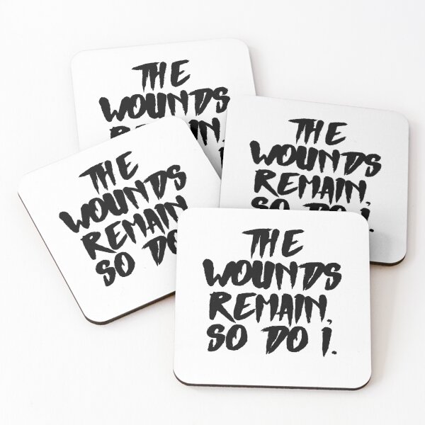 Item preview, The wounds remain, so do I designed and sold by mimirocker.