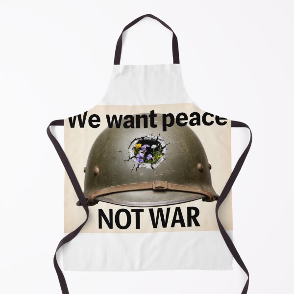 Item preview, We want peace, not war designed and sold by josesouza.