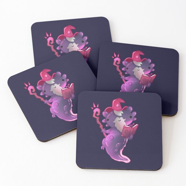 Item preview, Magilbert the axolotl mage designed and sold by Djangle.
