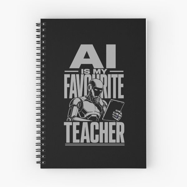 Item preview, AI Is My Favourite Teacher - Funny AI Takeover Future School Robot Teacher  designed and sold by TEEJAMBOREE.