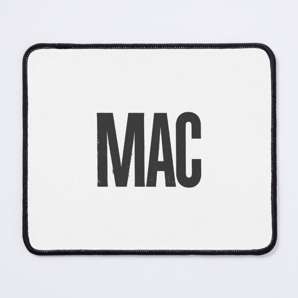 Item preview, MAC in Black Grungy Letters designed and sold by StudioDestruct.