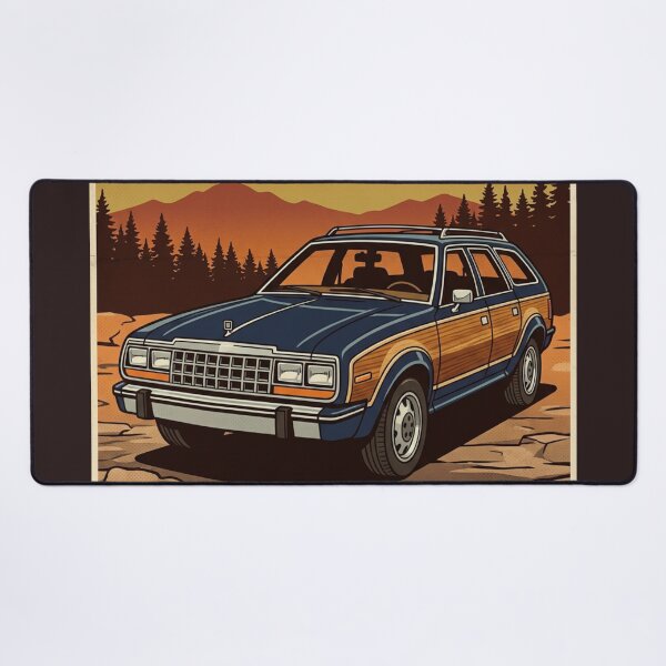 Item preview, Retro Station Wagon Road Trip designed and sold by Dimensionality.