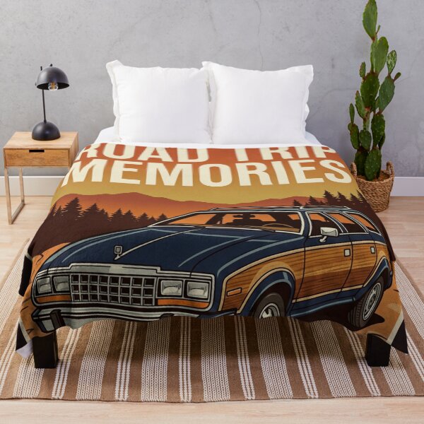 Item preview, Retro Station Wagon Road Trip designed and sold by Dimensionality.