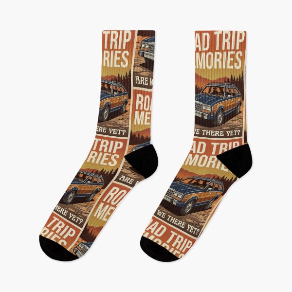 Item preview, Retro Station Wagon Road Trip designed and sold by Dimensionality.