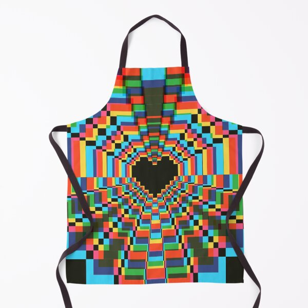 Item preview, Darkest Pixel Heart - Soft CMYK  designed and sold by animinimal.