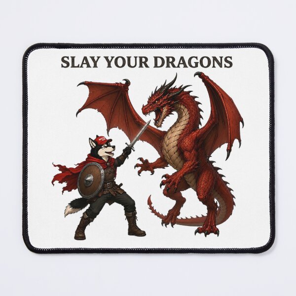 Item preview, Slay Your Dragons designed and sold by Mangurrian Shop.