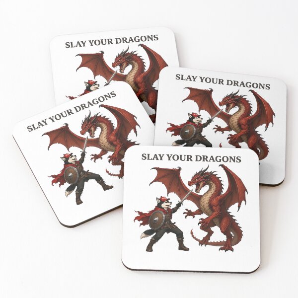 Item preview, Slay Your Dragons designed and sold by Mangurrian Shop.