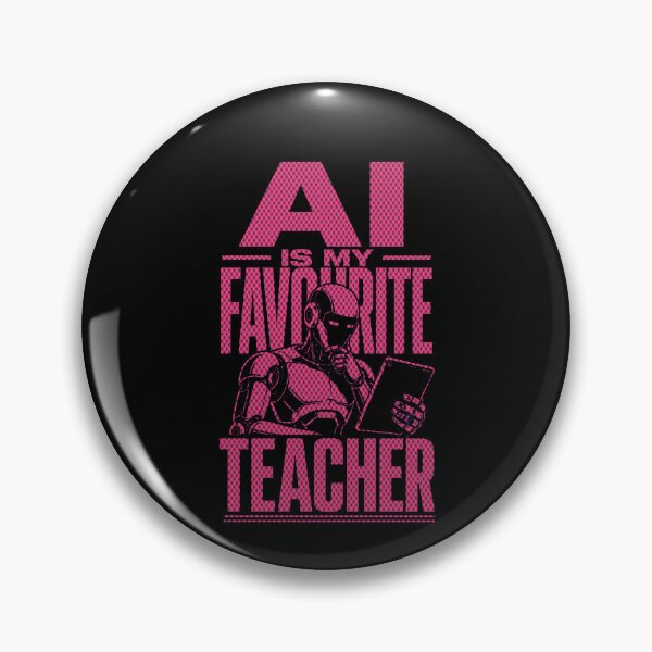 Item preview, AI Is My Favourite Teacher - Funny AI Takeover Future School Robot Teacher  designed and sold by TEEJAMBOREE.
