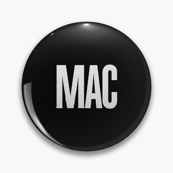 Item preview, MAC in White Grungy Letters designed and sold by StudioDestruct.