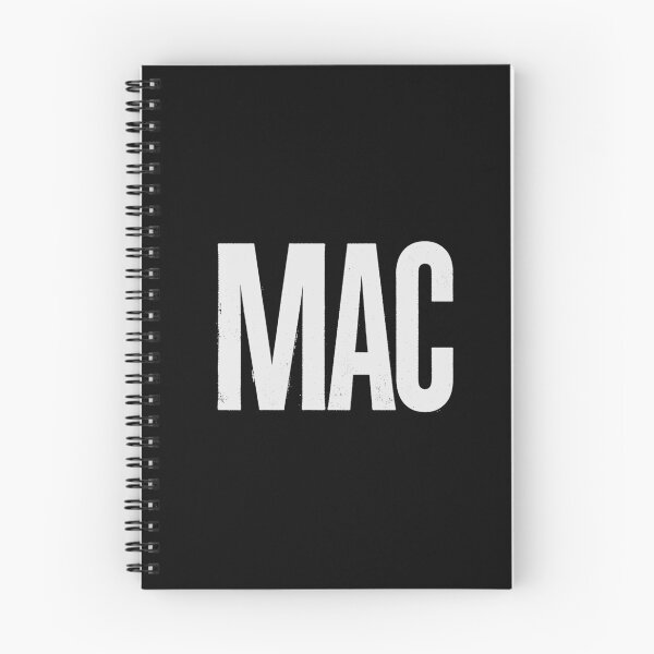 Item preview, MAC in White Grungy Letters designed and sold by StudioDestruct.