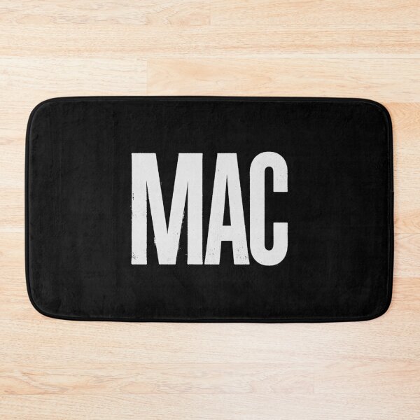 Item preview, MAC in White Grungy Letters designed and sold by StudioDestruct.